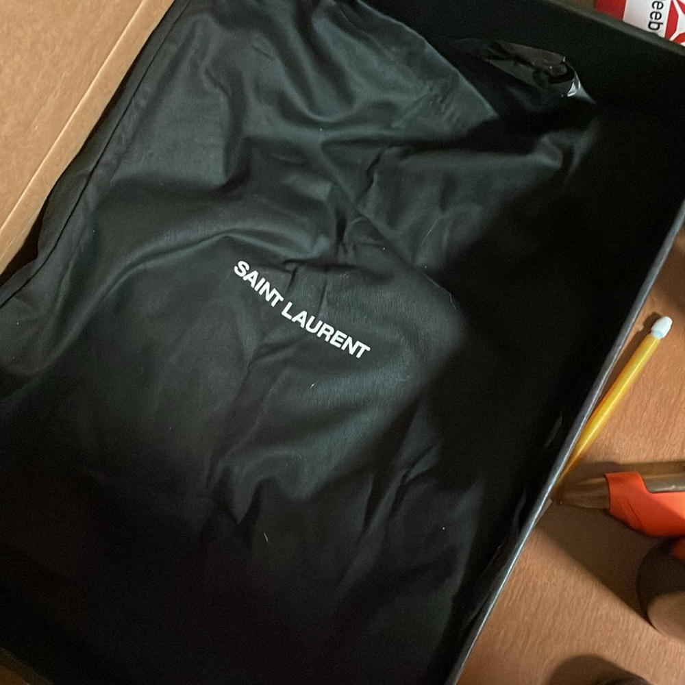 saint laurent red shoes mens 10.5 - Picture 5 of 8